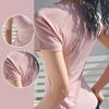 Nuova maglietta fitness ad asciugatura rapida da donna, T-shirt sportiva da corsa, abbigliamento da yoga attillato