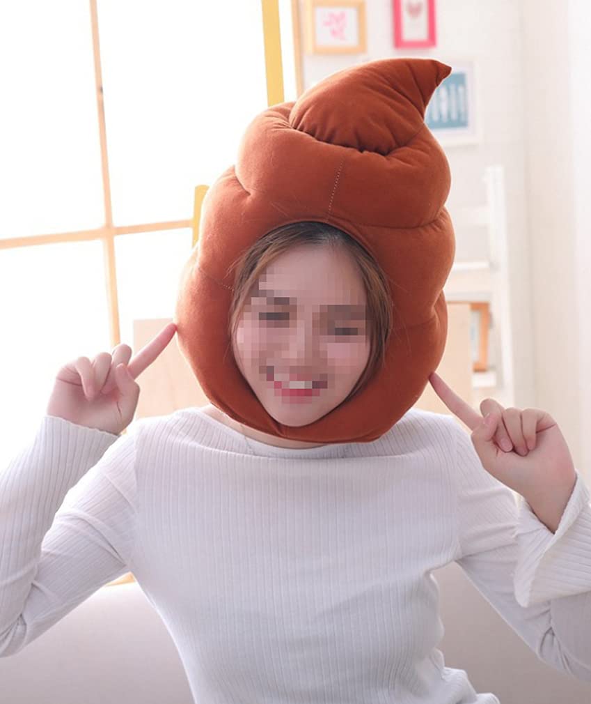 [DOKiDOKi] Boné de Cocô, Cosplay, Fantasia Unko, Chapéu de Cocô, Acessório de Cabeça, Fantasia Kigurumi de Cocô, Máscara, Sessão de Fotos, Item Divertido, Evento, Artigos para Festa,