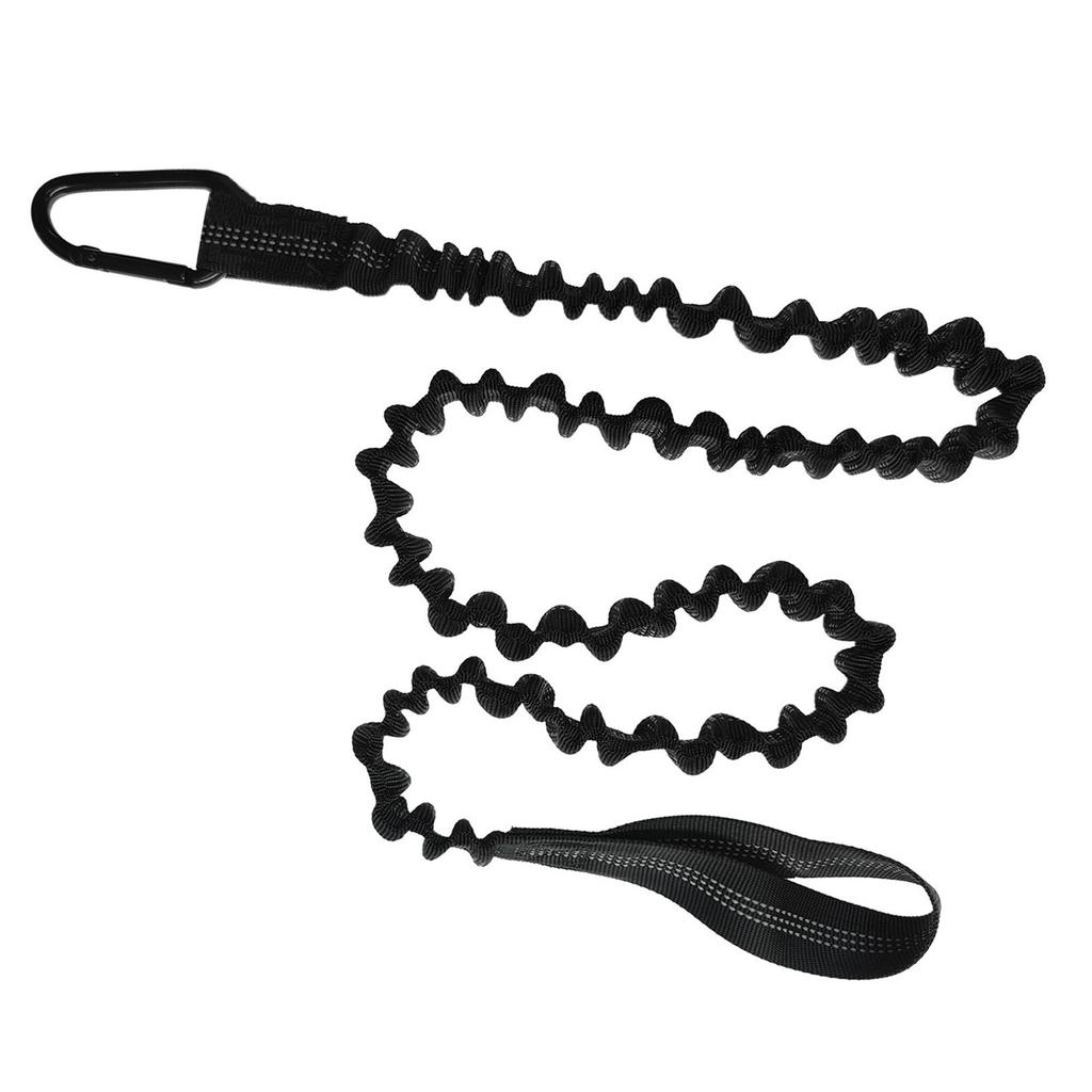 Fishing Pole Holder Elastic Kayak Paddle Leash Oars Boating Colid Secure Rod Rope Bungee
