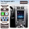 Car Radio Autoradio Carplay Android For Peugeot 407 2004 - 2011 GPS Navigation Video Multimedia Player Touch Screen 5G Wifi DSP