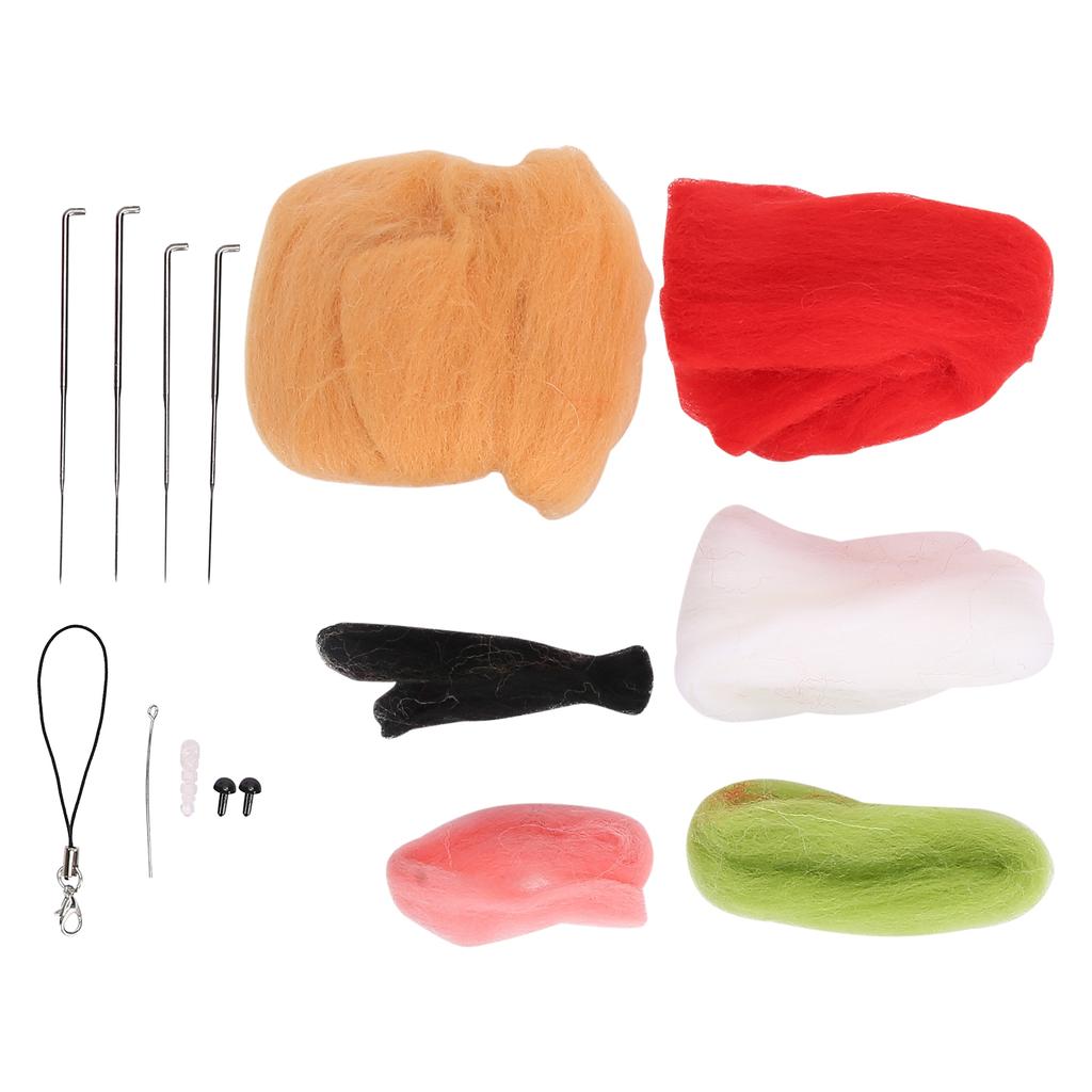 Nadelfilz-Set DIY Wollfilz Basteln Niedlicher Hund für Anfänger Handgemachte Accessoires