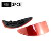 2X For Gen2 Lexus IS250 IS350 Sedan 2006-2013 Smoked / Red Lens Car Rear Bumper Reflector Tail Brake Light Cover Shells No Bulb