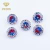 4-8mm Gradient Rose-Cut Two-Tone Soft Core Zircon Millennium Rose