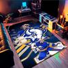 Sabres Hockey Team Spirit Area Rug Suitable for Indoor And Outdoor,Carpets for Kitchens, Homes, Offices, Living Rooms,Home Decor,Christmas Gift