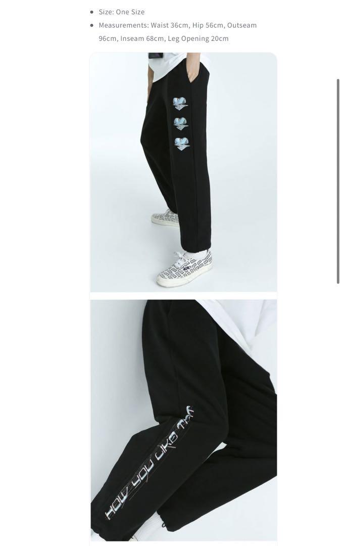 

[Б/У] [H.Y.L.T] СПОРТИВНЫЕ ШТАНЫ BLACKPINK_ЧЕРНЫЕ