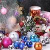 24pcs Christmas Balls Christmas Tree Ornaments Hanging Ball Xmas Tree Pendants Home Party Decor 2025 New Year Gifts Noel Navidad