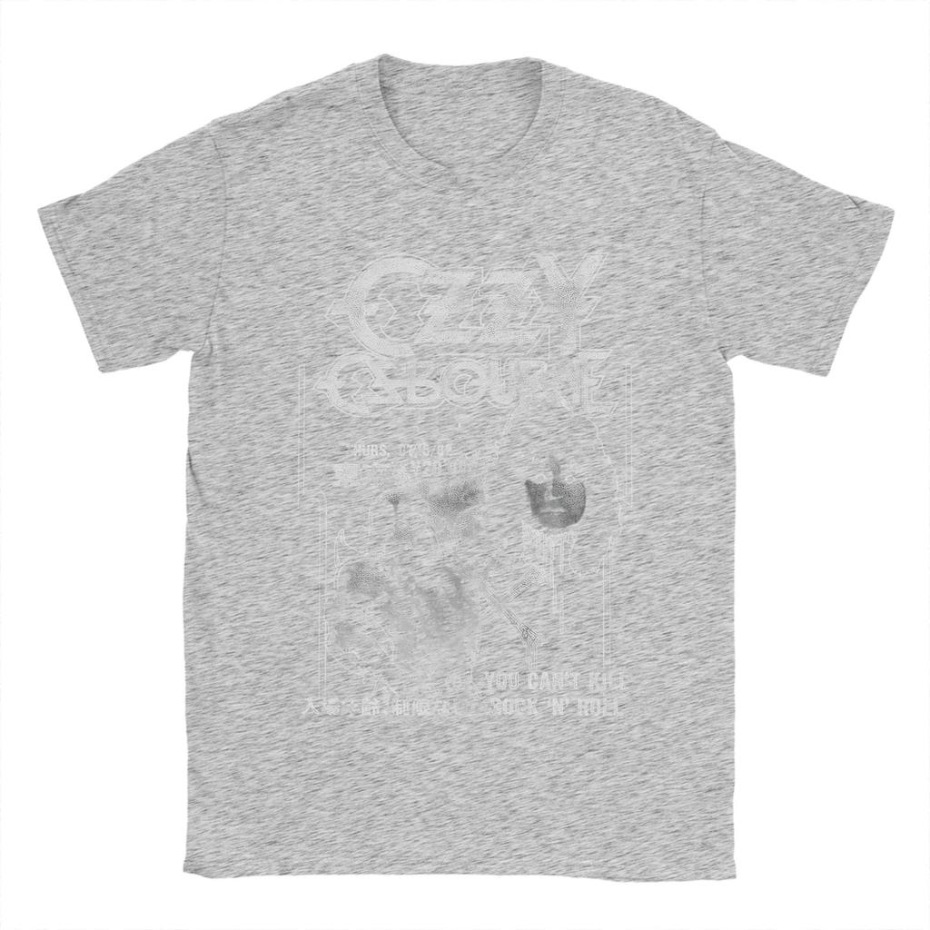 Ozzy Osbourne Executioner T-Shirt Men Black Sabbath Casual Cotton Tees Round Neck Short Sleeve T Shirts New Arrival Clothing
