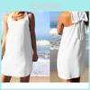 Luxuriöses Sommer Strand Meeresufer Urlaub Sexy Off-Shoulder Chiffon Kleid Für Frauen