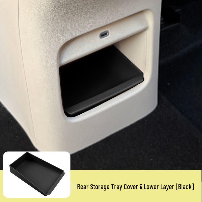 Wuling Bingo S Rear Anti-Kick Trash Can & Armrest Storage Box Cover Lower Storage Box Cover