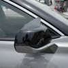 For Ford Mondeo Fusion 2025 2025 Rearview Side Mirror Cover Wing Cap Exterior Door Rear View Case Trim Carbon Fiber Look Black