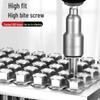 Dane Tools Magnetischer Inbusschlüssel und selbstschneidender Schraubendreher-Bohrersatz