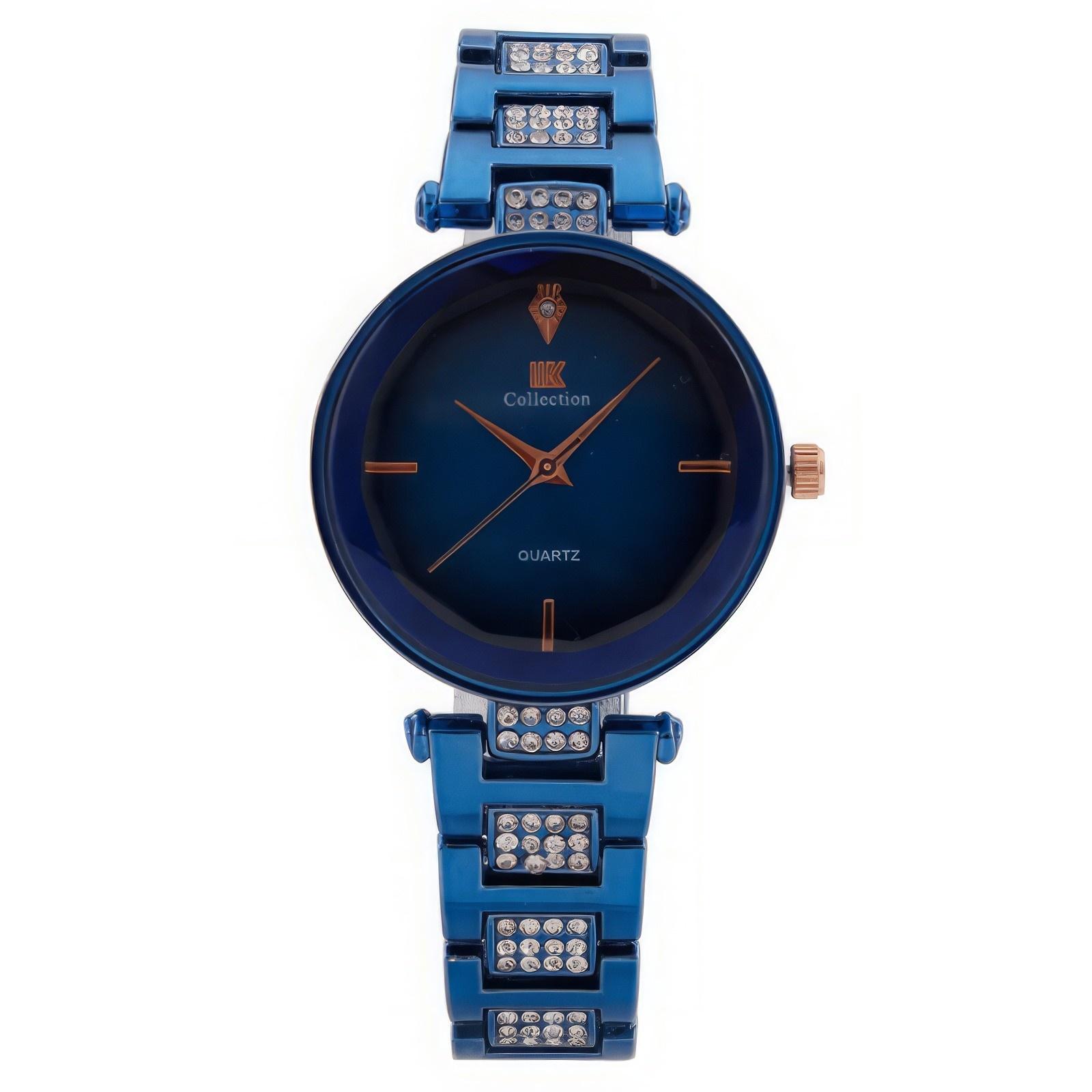 

Women Fashion Leather Watch One Size синій