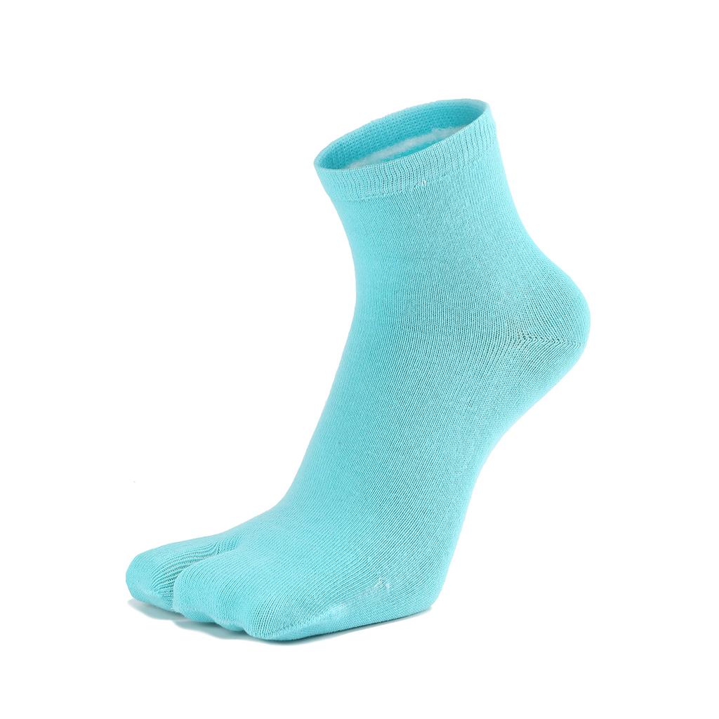 WIOIW Tabi for Casual and Set of 6 Women's Two-Toe Socks, Cotton, Sports, Wear, Commuting, School,