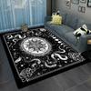 Grams Per Flat Crystal Velvet Home Outdoor Carpet Gothic Snake Moon Star Pattern Door Mat Rug Living Room Bedroom Play Kitchen Bathroom