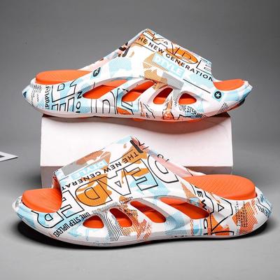 Sandalias de moda para hombre, sandalias para interior y exterior, sandalias casuales de playa, sandalias de suela blanda para hombre 2024
