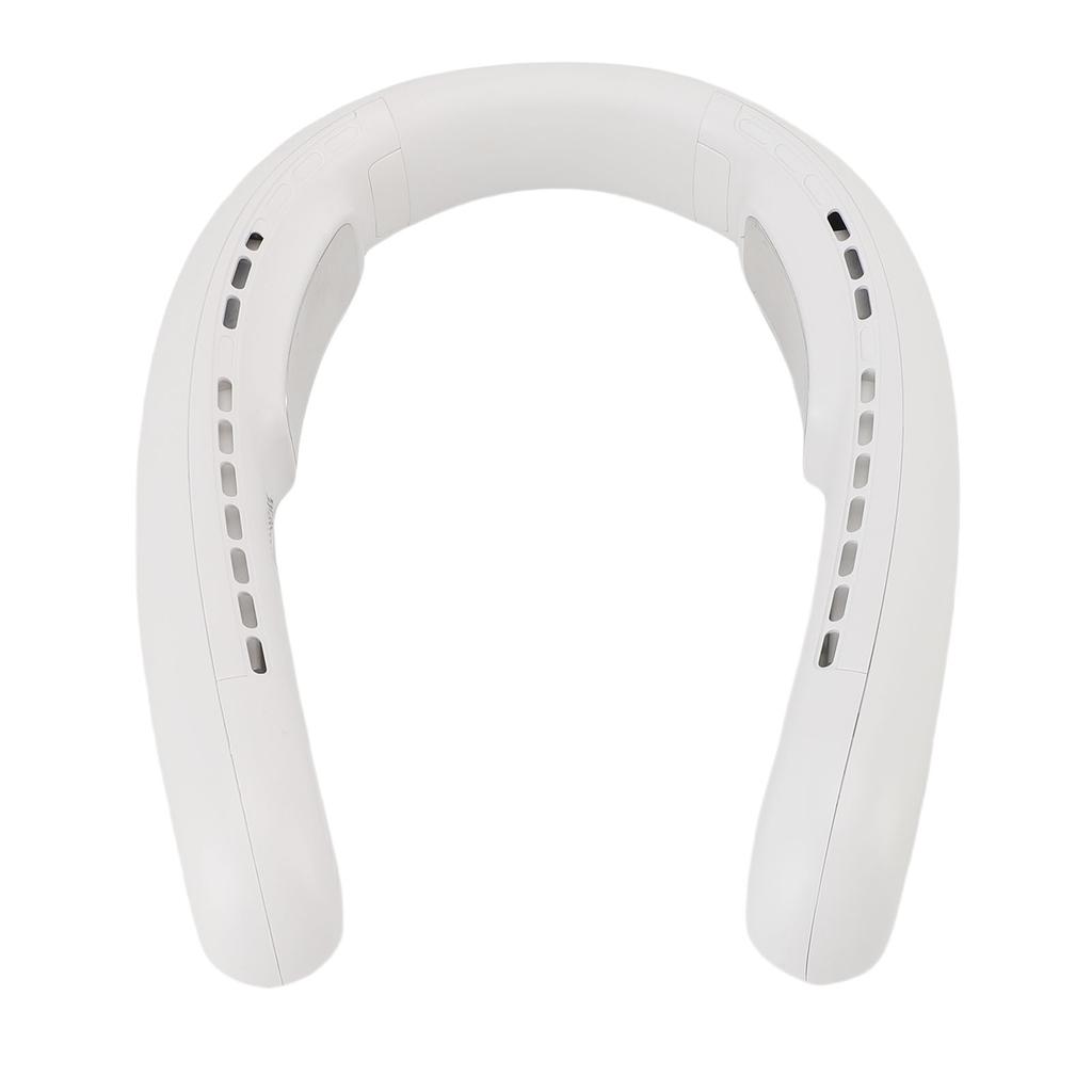 Portable Neck Fan Semiconductor Double Cooling Strong Wind Quiet Wearable Rechargeable Around The Neck Fans for Daily