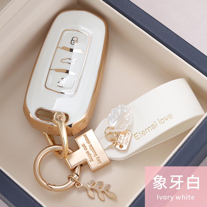 TPU Car Remote Key Case Cover Protect Shell Bag For Geely Coolray X6 X7 Geometry C Emgrand Global Kulrey Hawk GX7 Okavango NL3