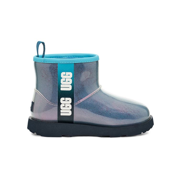 UGG Youth  Classic Clear Mini Short Snow Boots Kids boots Blue 1121007K-BCB