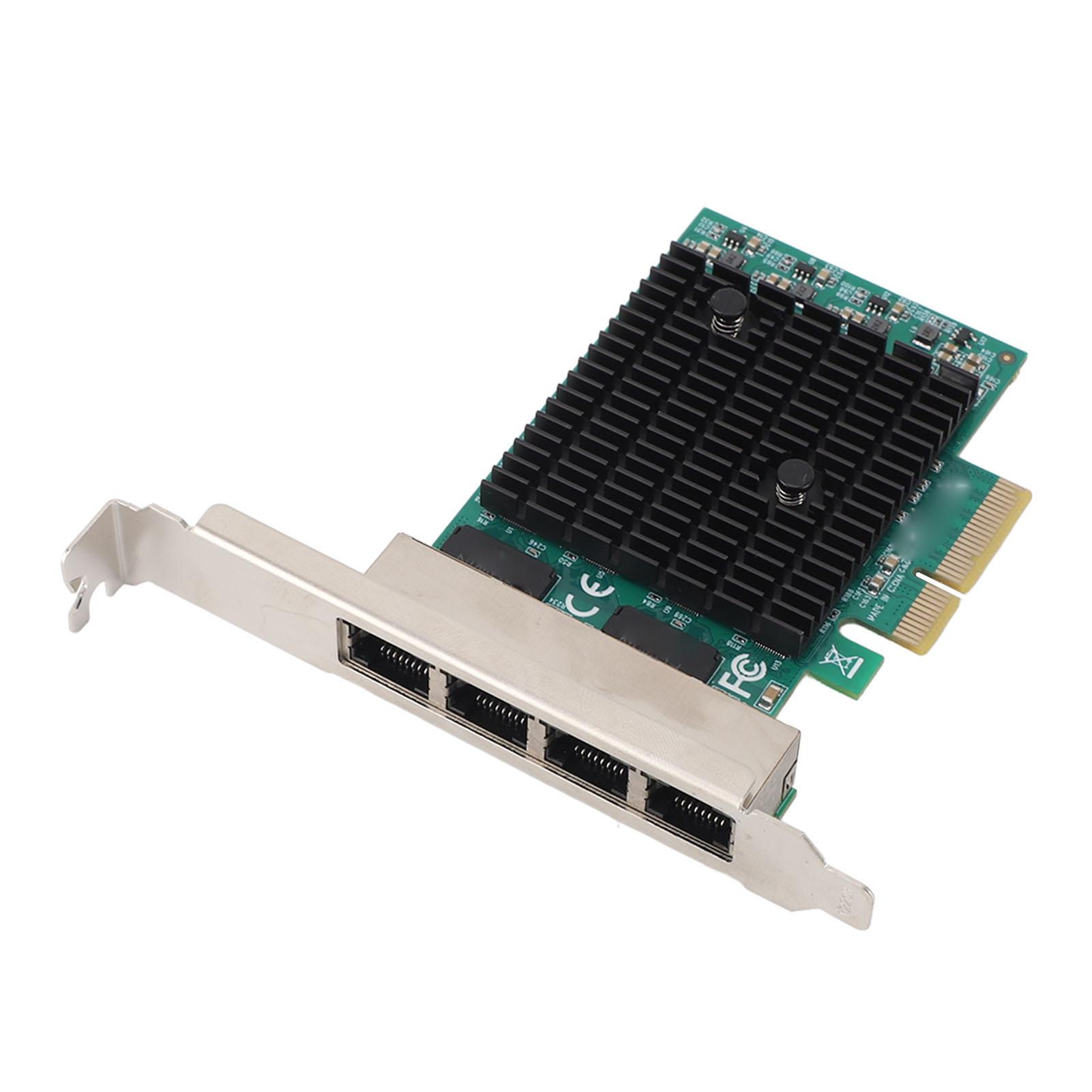 

PCIe Gigabit Network Card Professional 8125B 4 Port 2.5G Copper Cable PCI Express Ethernet Adapter