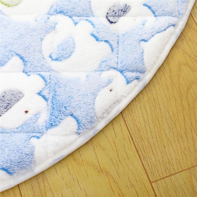 Four Seasons Universal Waterproof Dog Mat, Round Machine Washable Urine-proof Mat, Non-slip Breathable Car Mat, Recycled Pet Mat