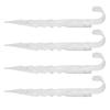 4 st Kraftiga Trampolinfästen Säkerhetsmarkankare Galvaniserat Stål Utomhusgunga Fasta Markpinnar
