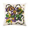 Pillow Case Holiday Party Decoration Home Living Room Sofa Cushion Cover Linen Print