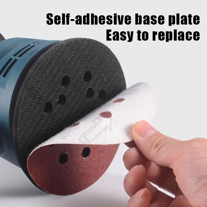 300W 5 Inch 6 Speed Regulation Polishing Sanding Machine Portable Car Polisher Random Orbital Air Sander