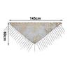 Casual Lace Flower Lace Scarf Shawl Thin Cute Sweet Headscarf Shawl Chic Style Vintage Triangle Head Scarf Photography