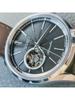 Seiko Pánské mechanické vodotěsné hodinky řady Presage SSA083J2 s řemínkem z pravé kůže.