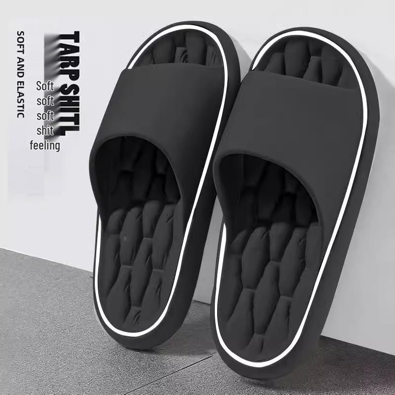 

Женские и мужские нескользящие прохладные уличные тапочки - износостойкие летние сандалии для ванной 40/41