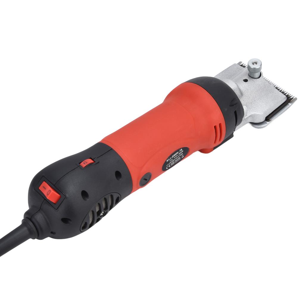 690W Tierhaarschneider Elektrische Pferdehaarschere Mehrfache Geschwindigkeitseinstellung Tierschere mit Scharf