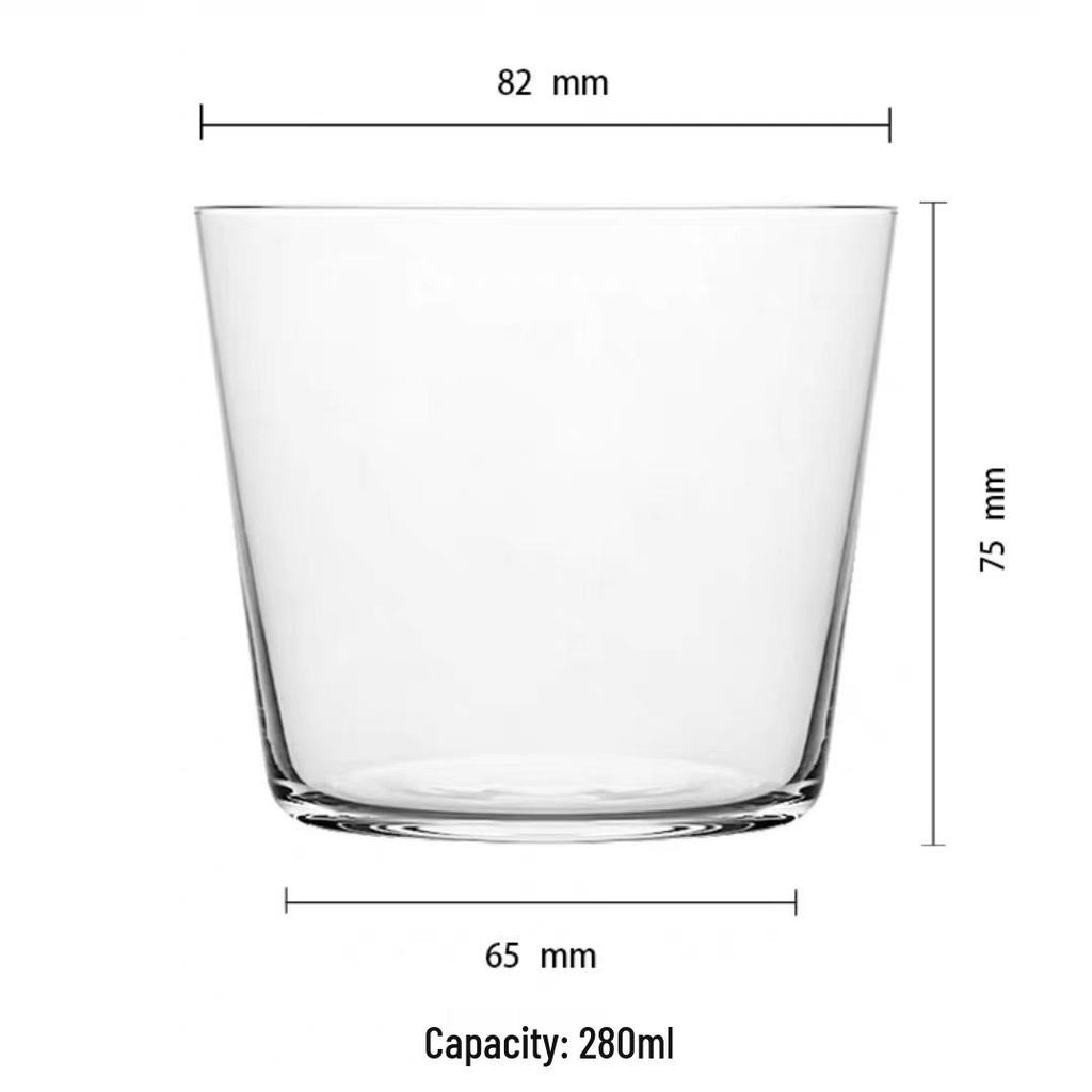 Creative Japanese Thin Collins Glass – Lead-Free Highball Cocktail, Gin, and Tonic Glass