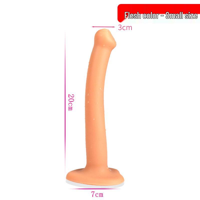 Silicone Glans Dildo: Realistic Insertable Toy for Women's Pleasure