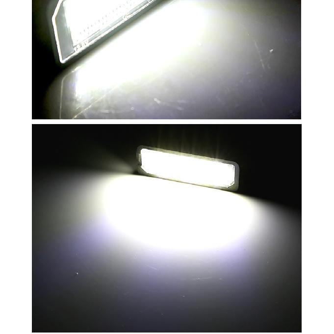2Pcs For Volkswagen Golf 6 2008 2009 2010 2011 2012 LED Car License Number Plate Light Canbus No Error Auto Parts Accessories License Plate Lights 2