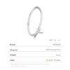 MODIAN Anillos Minimalistas Finos Apilables de Plata de Ley 925 Moda Clásico Color Dorado Joyería Fina Para Mujer Niña Regalos de Fiesta