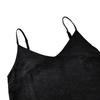 Summer V-Neck Lace Splicing Camisole For Women Elegant Trim Satin Cami Top Spaghetti Strap Shirt Tops