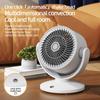 Desktop Circulating Fan Type-C Fast Charging Air Circulation Fan Mini Table Fan 3 Speed Adjustment Camping Fan Oscillating Fan