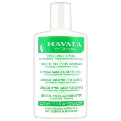 Crystal Acetone-Free Nail Polish Remover - MAVALA - 100 Ml - Effectively Removes Nail Polish