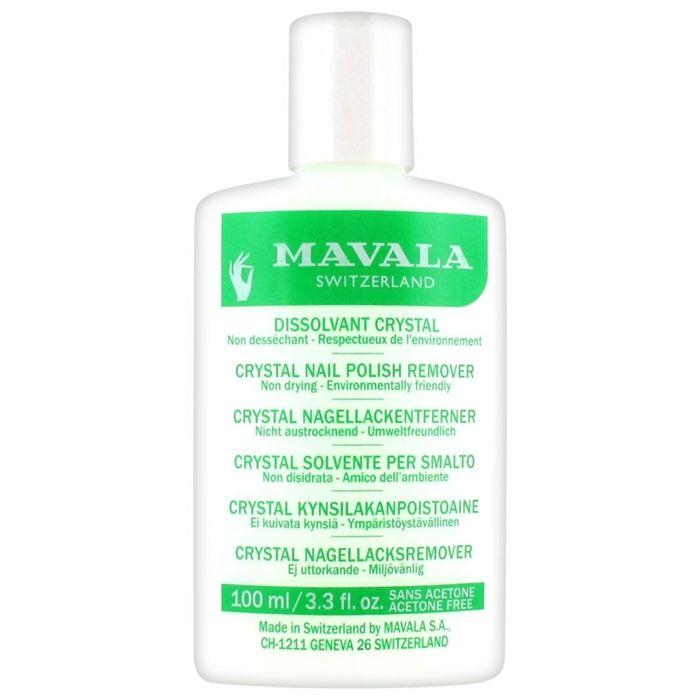 Dissolvant Crystal Sans Acétone - MAVALA - 100 ml - Élimine efficacement le vernis