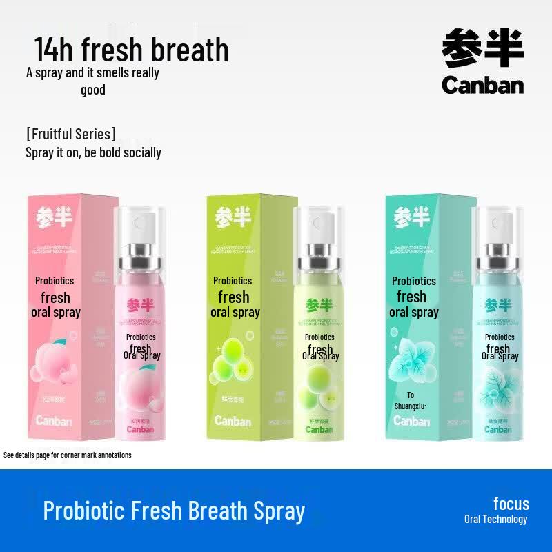 Semibio Probiotic Breath Freshener Spray