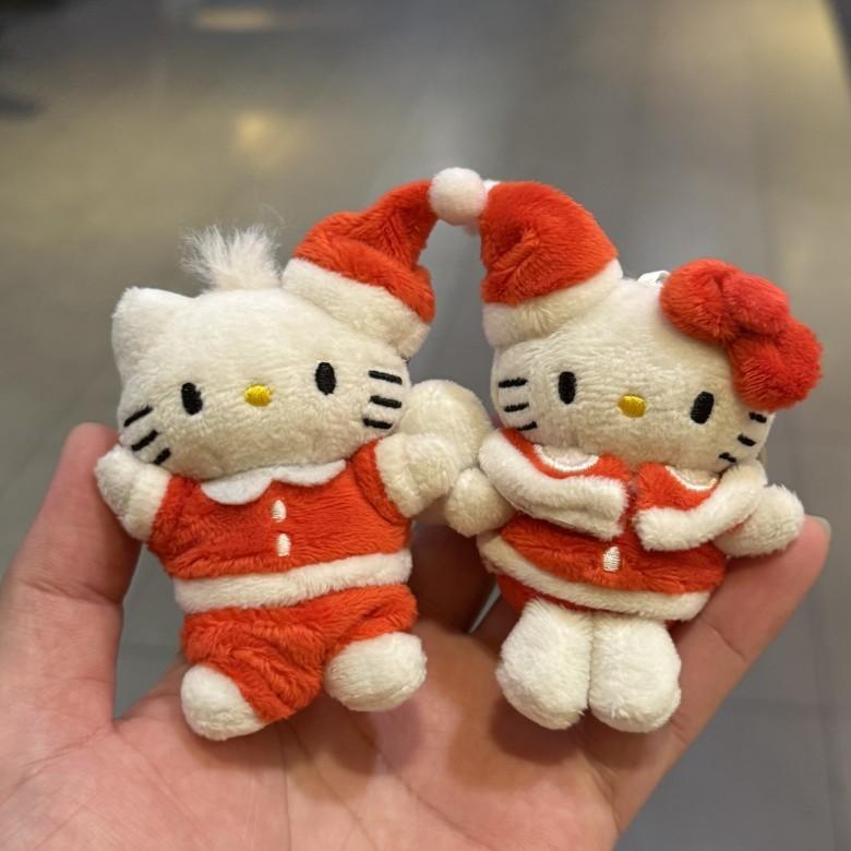 Christmas Plush Keychain With Dress And Pants Decor For Gift Festive