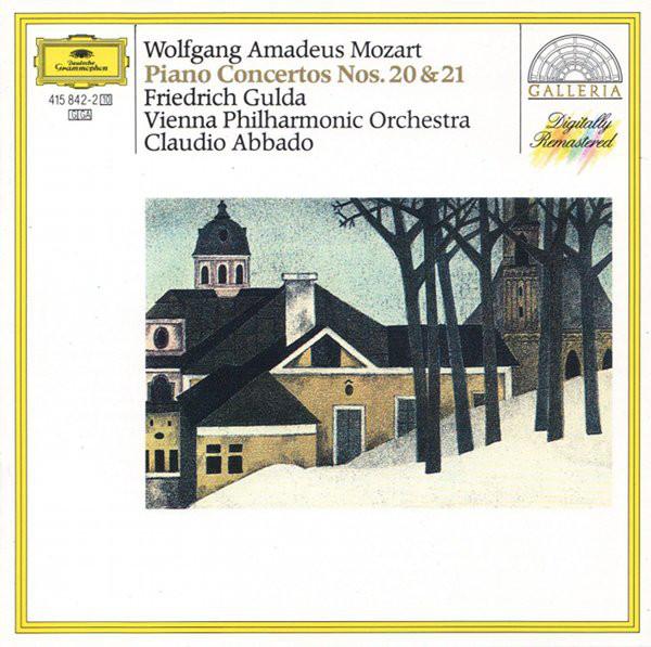

CD WOLFGANG AMADEUS MOZART, FRIEDRICH - Mozart: Piano Concertos 20 & 21 (Kl 4158422 Deutsche Grammo 1987 Germany Classical Used