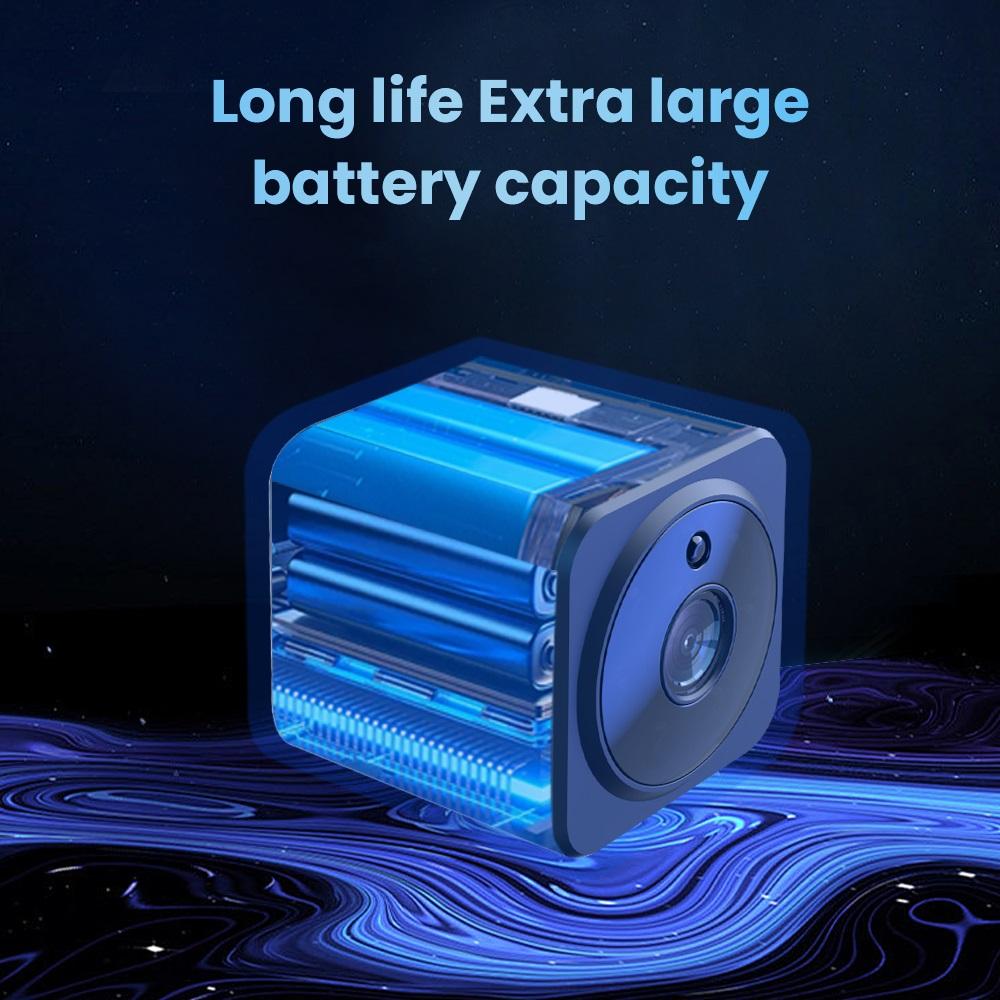 Yüksek Çözünürlüklü Ev Sesli İnterkom Kamerası İç Mekan Güvenlik Monitörü Ağ Wifi Kamerası