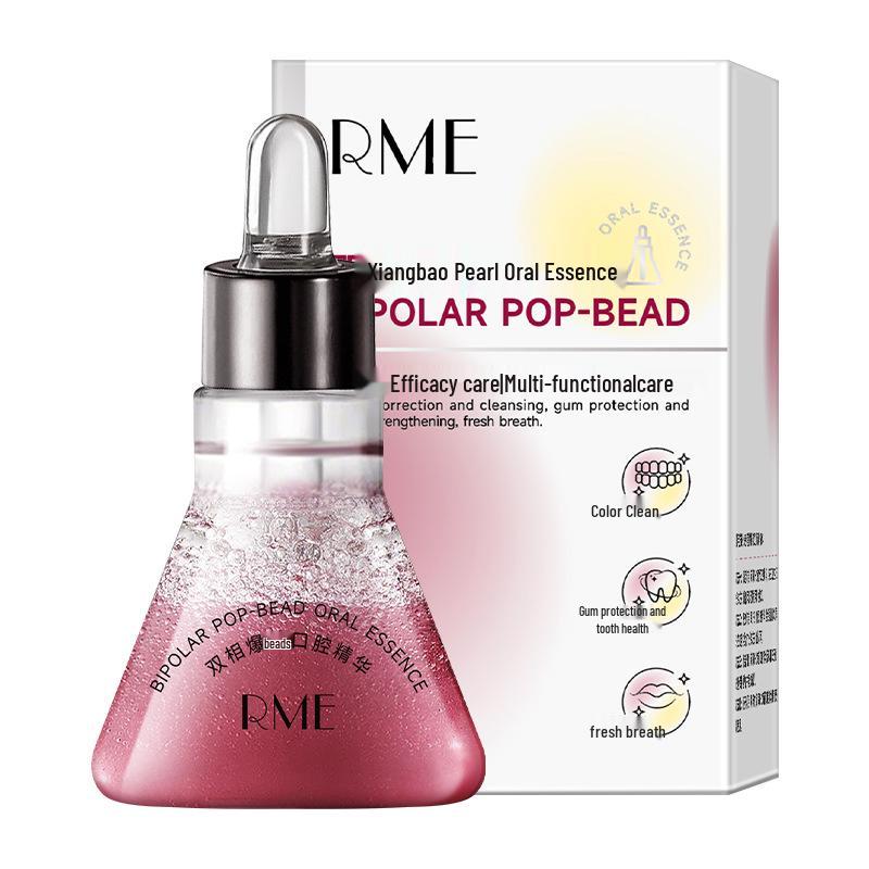 RME Burst Bead Oral Essence: Long-lasting Fresh Breath, Gentle & Non-irritating Oral Health Care.