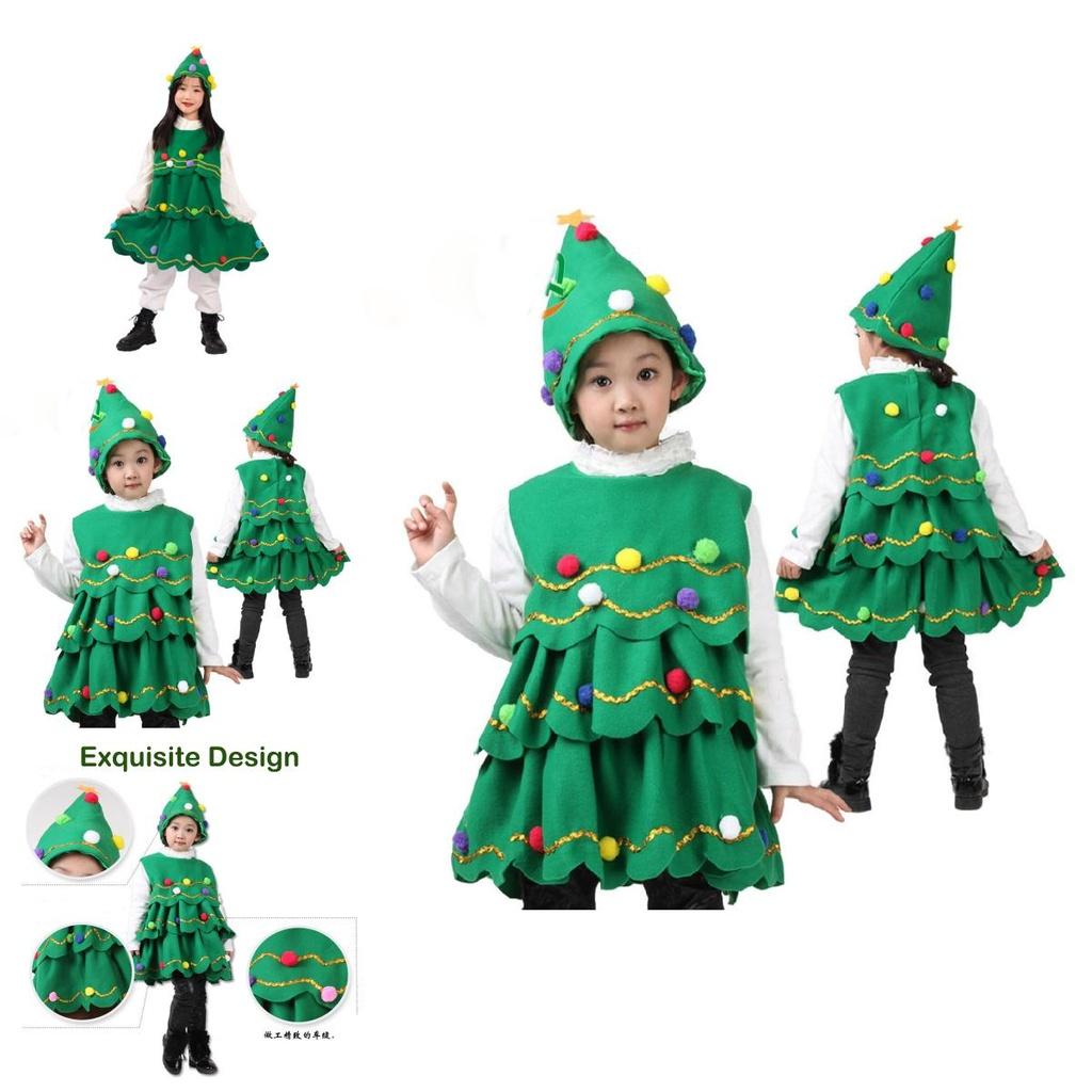 Helles und langlebiges Weihnachtskostüm für Kleinkinder zum Rollenspiel und Cosplay
