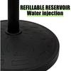 Durable Fillable Umbrella Base for Patio Table - 30Pound Capacity Heavy Duty Adjustable Stand for Outdoor Umbrellas