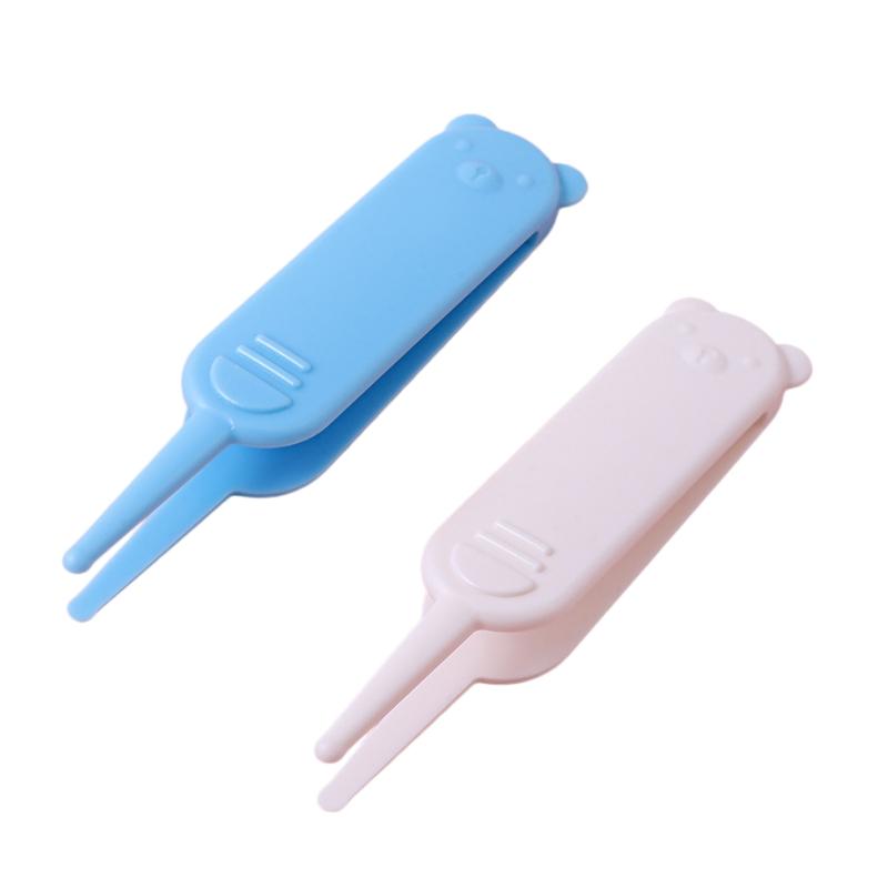 Baby Nose Tweezers Effective Nasal Booger and Ear Remover Tool Navel & Ear Cleaner Clip for Baby's Care Newborn Essential Stuff