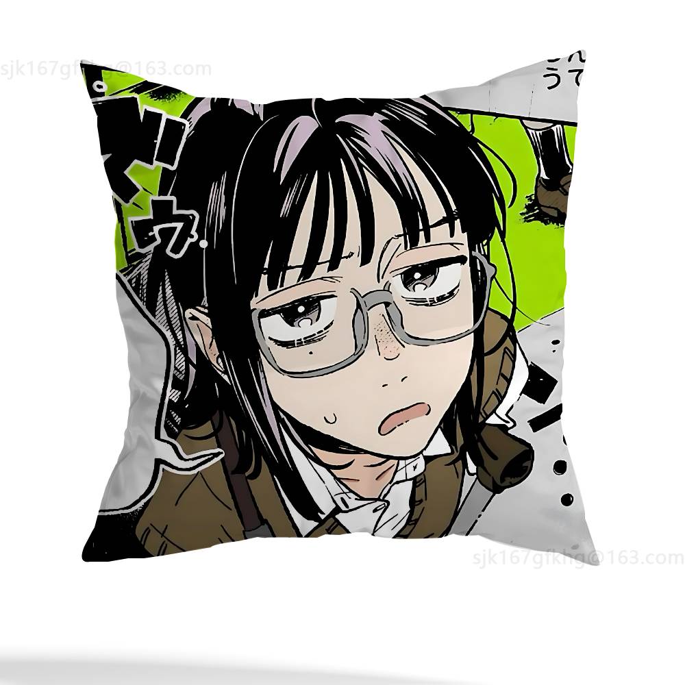 The Guy She Was Interested Pillow Case Anti-dustmite Pillowcase Invisible Zipper Silky Short Plush Sofa Cushion Cover