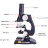 Kids Microscope, 450x, 200x, 100x Magnification Children Science Microscope Kit with LED Lights Includes Accessory Toy Set for Beginners Early