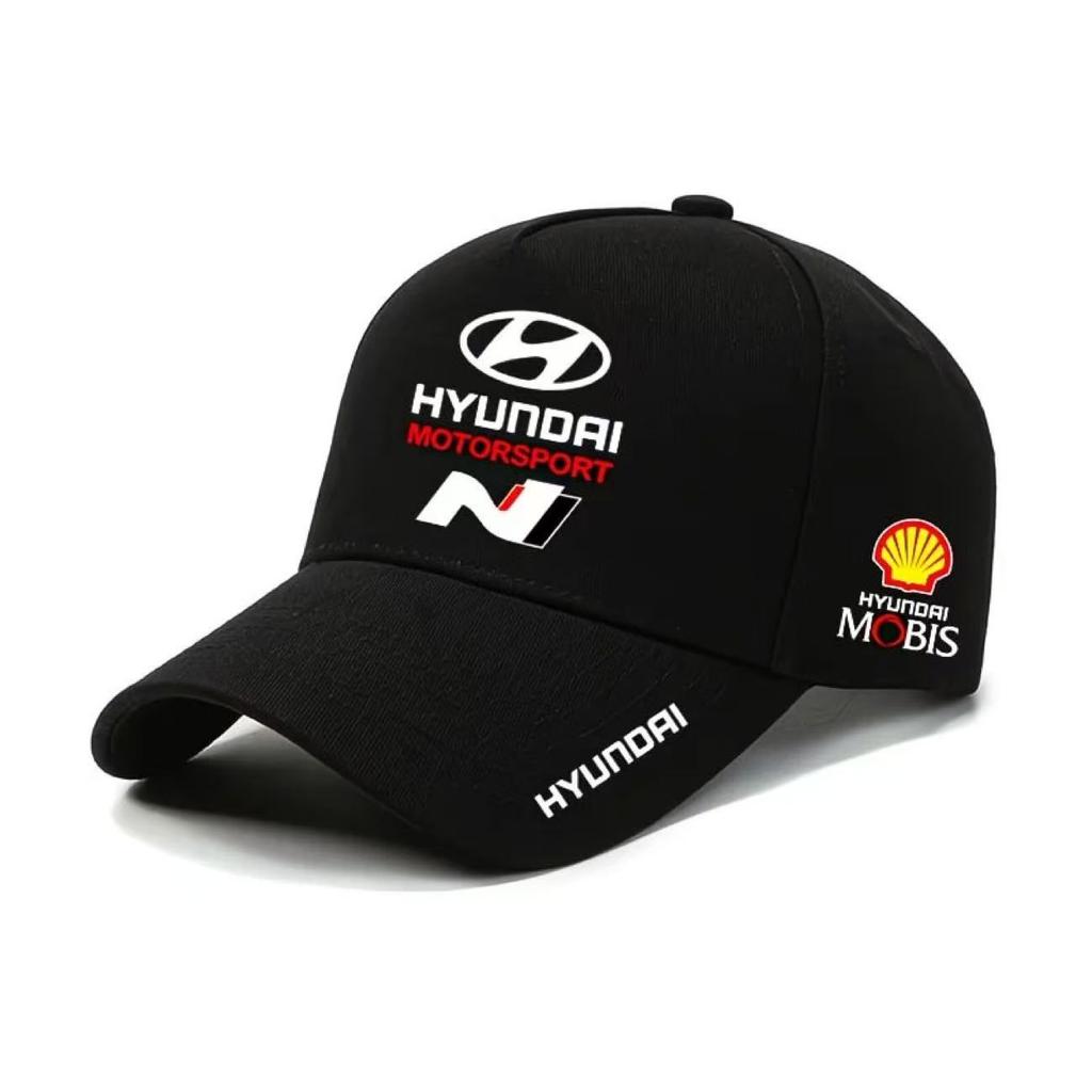 Car Outdoor Sports Hat Baseball Caps Sunscreen Hat Emblem For Hyundai Genesis N-LINE I10 I20 I30 I40 IX20 IX35 Kona Getz Veloste TT31